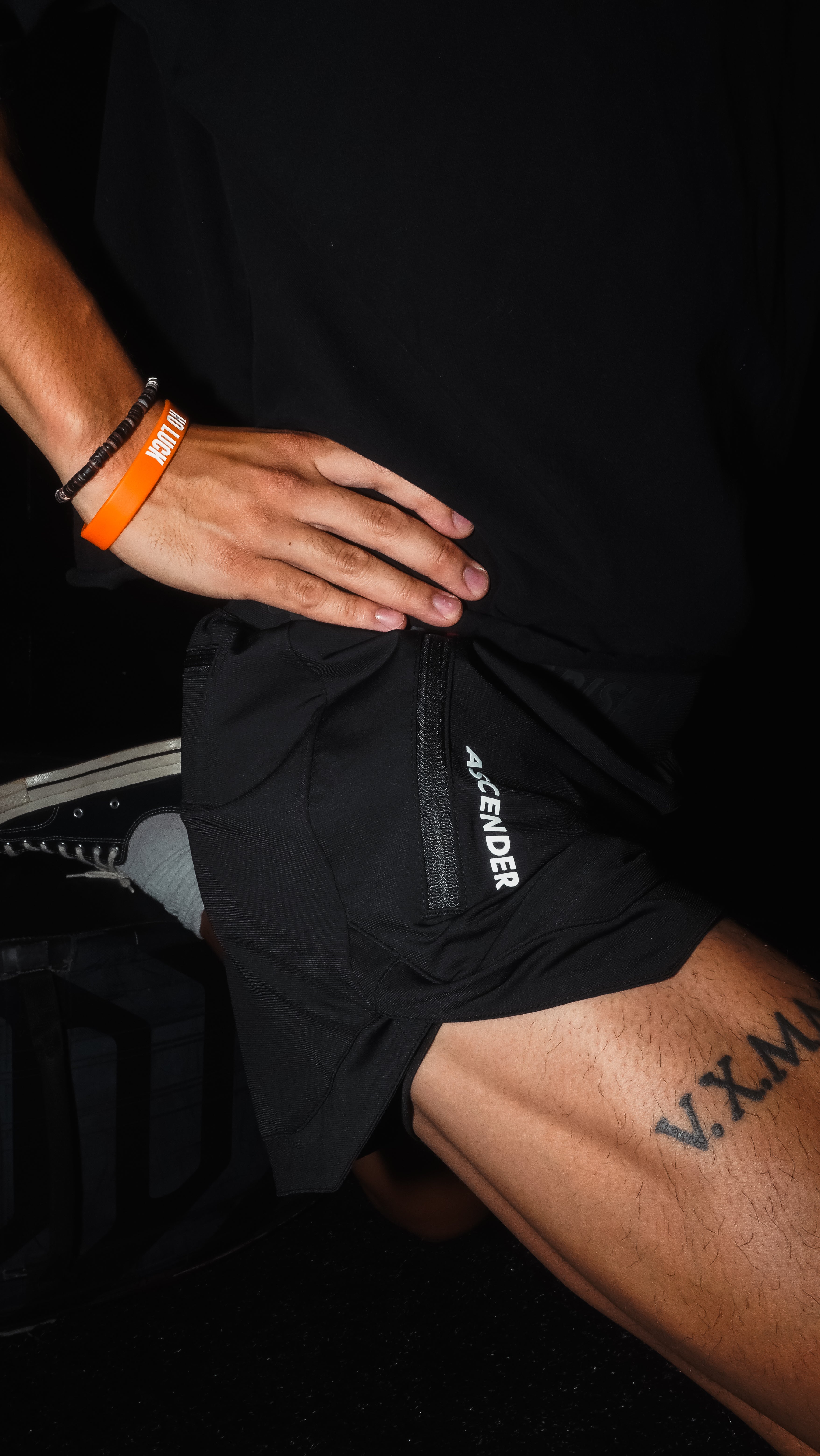 Ascender x BXACTIV Hybrid Shorts, Black