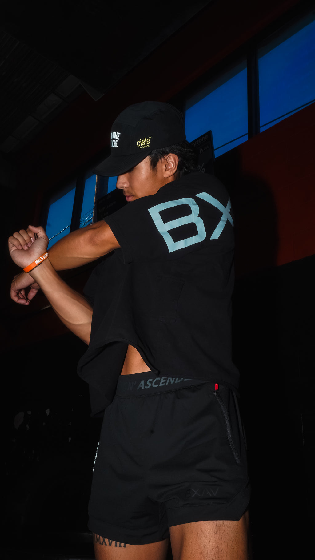 Ascender x BXACTIV Hybrid Shorts, Black